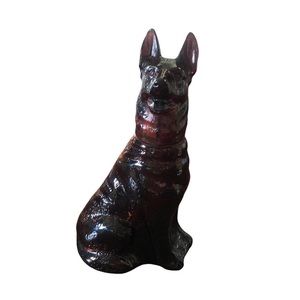 70s Avon German Shepard Bottle
